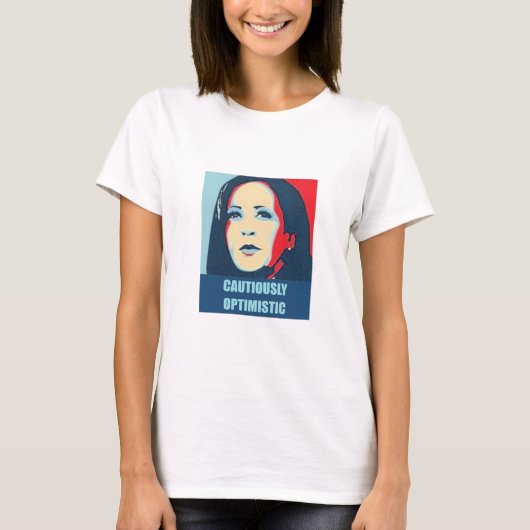 T-shirt Kamala Harris - L'espoir est fou (Devant)