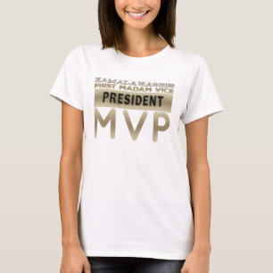 T-shirt Kamala Harris Madame la Vice-présidente MVP