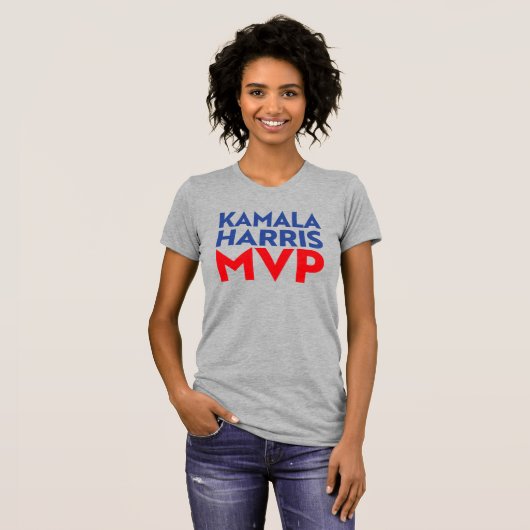 T-shirt Kamala Harris MVP 2024 (Devant entier)