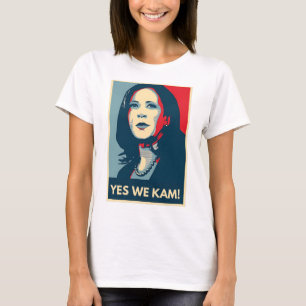 T-shirt Kamala Harris Oui Nous Kam