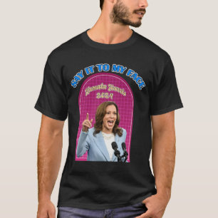 T-shirt Kamala Harris pour la présidence -élection 2025 Ap