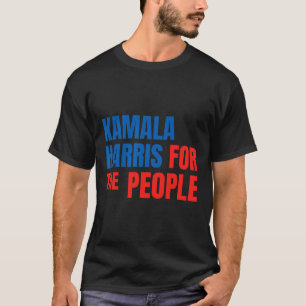T-shirt Kamala Harris Pour Le Peuple Président Américain C