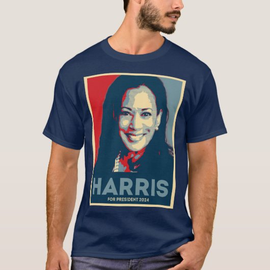 T-shirt Kamala Harris pour le président 2024 - Hope (Devant)