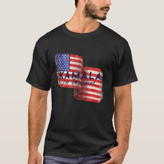 T-shirt Kamala Harris pour le président 2024 Madame la vic