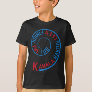T-shirt Kamala Harris Pour Le Président Prêt Pour L'Avenir