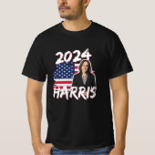 T-shirt Kamala Harris pour l'élection présidentielle améri (Devant)