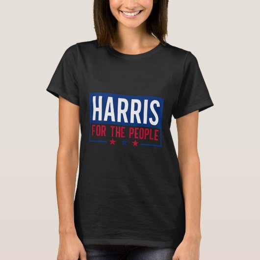 T-shirt Kamala Harris Pour Les Gens Madame La Présidente 2 (Devant)
