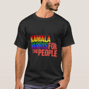 T-shirt Kamala Harris Pride Chemise LGBT Gay pride Rainbow