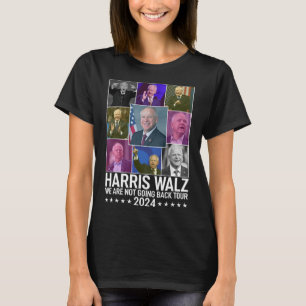 T-shirt Kamala Harris Tim Wheimer Nous Ne Reviendrons Pas