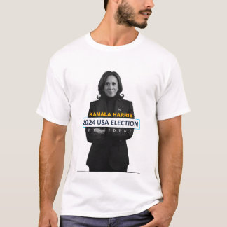 T-shirt Kamala Harris USA 2024 Président des élections