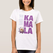 T-shirt Kamala Nom Signification (Devant)
