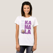 T-shirt Kamala Nom Signification (Devant entier)