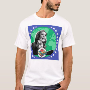 T-shirt "Kamala : Une voix mondiale du leadership"