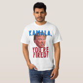 T-shirt Kamala Vous êtes Fired Funny Pro Donald Trump 2024 (Devant entier)