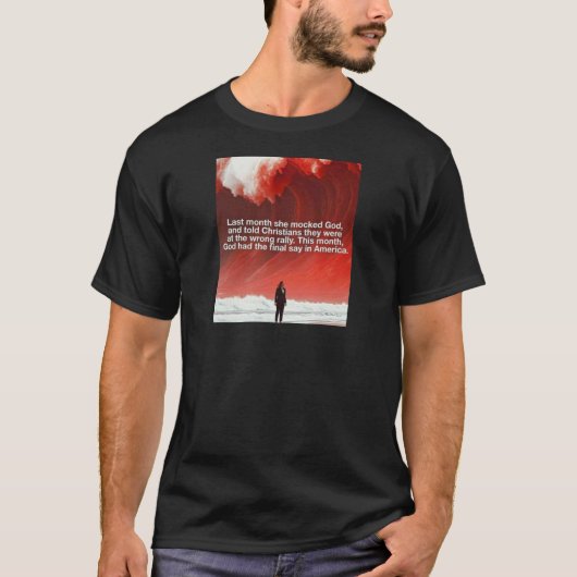T-shirt KAMALA vs DIEU (Devant)