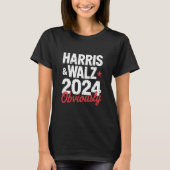 T-shirt Kamala Walz Évidemment 2024 Harris Waltz 2024 (Devant)