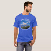 T-shirt Kamchatka the land of volcanoes (Devant entier)