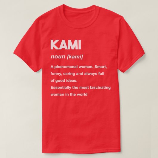 T-shirt Kami 25 (Design devant)