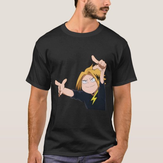 T-shirt Kaminari Denki MEME ANIME MANGA (Devant)