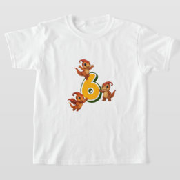 T-shirt Kammli Dino Birthday Shirt – 6 years