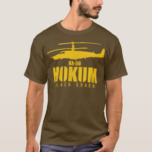 T-shirt Kamov KA50 Hokum Black Shark