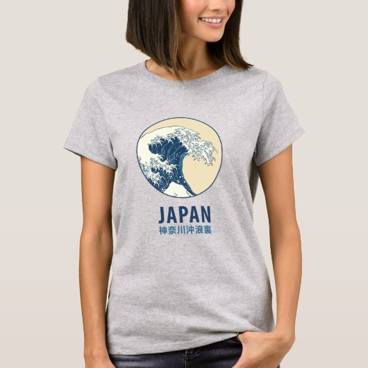 T-shirt Kanagawa, Japon (Devant)