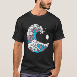 T-shirt Kanagawa Japonais La Grande Vague De Transgenre Lg