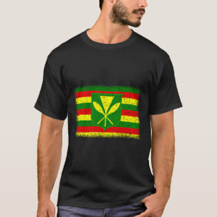 T-shirt Kanaka Maoli Hawaïen Drapeau Fierté déprimée Sover