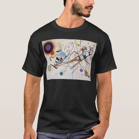 T-shirt Kandinsky 1923/composition viii/pixdecines (Devant)