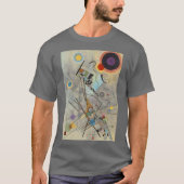 T-shirt Kandinsky Absract Expressionniste gris foncé (Devant)