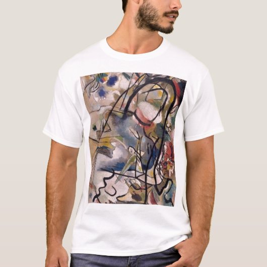T-shirt Kandinsky Art moderne Abstrait coloré (Devant)