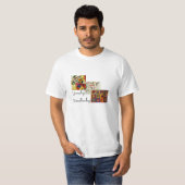T-shirt Kandinsky - Collage de son oeuvre (Devant entier)