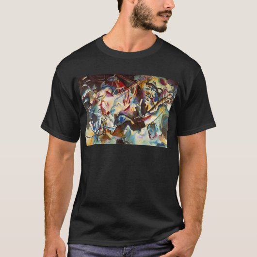 T-shirt Kandinsky Composition VI Peinture Abstraite (Devant)