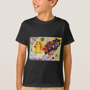 T-shirt Kandinsky jaune bleu