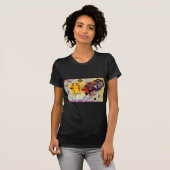T-shirt Kandinsky jaune bleu (Devant entier)