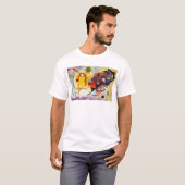 T-shirt Kandinsky jaune bleu (Devant entier)