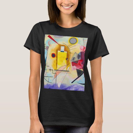 T-shirt Kandinsky jaune-rouge-bleu (Devant)