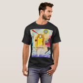 T-shirt Kandinsky jaune-rouge-bleu (Devant entier)