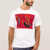 T-shirt Kandinsky Mit und Gegen (Devant)