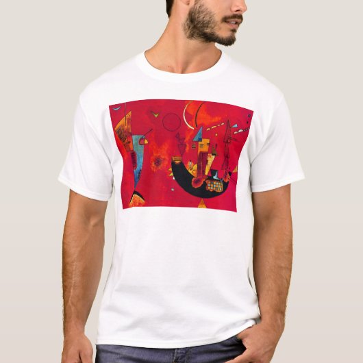 T-shirt Kandinsky Mit und Gegen (Devant)