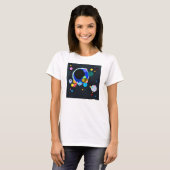 T-shirt Kandinsky plusieurs cercles (Devant entier)