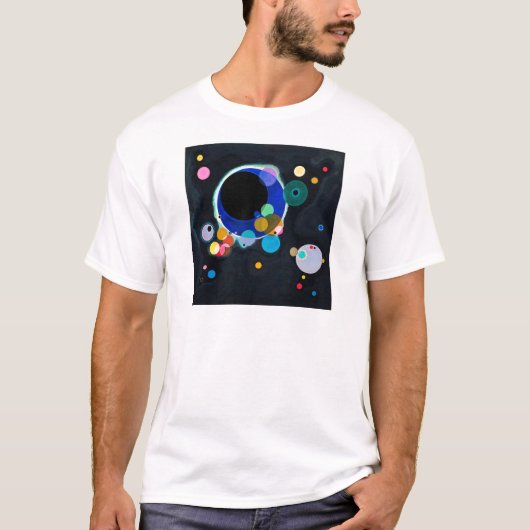 T-shirt Kandinsky Plusieurs Cercles Artwork (Devant)