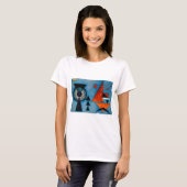 T-shirt Kandinsky Soft Hard Abstrait (Devant entier)