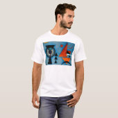 T-shirt Kandinsky Soft Hard Abstrait (Devant entier)