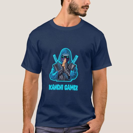 T-shirt KANENI GAMER tunisien arabe (Devant)