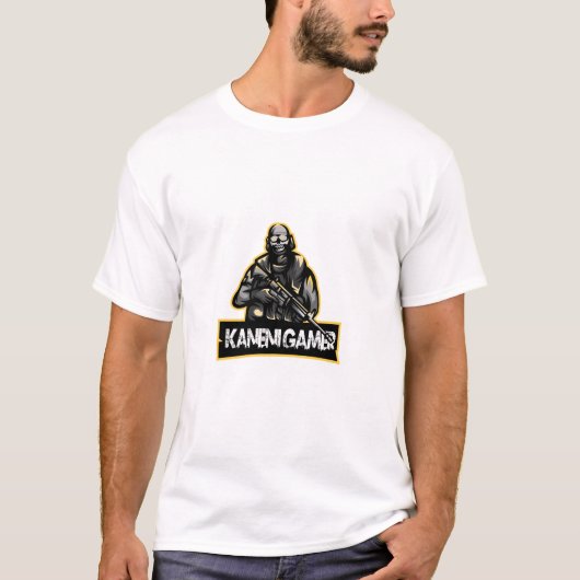 T-shirt KANENI GAMER tunisien arabe (Devant)