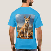 T-shirt Kangaringo australien ( Kangaroo Dingo), (Dos)