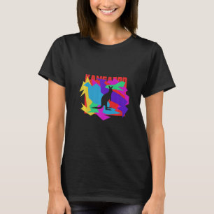 T-shirt Kangaroo Animal Mosaik Puzzle