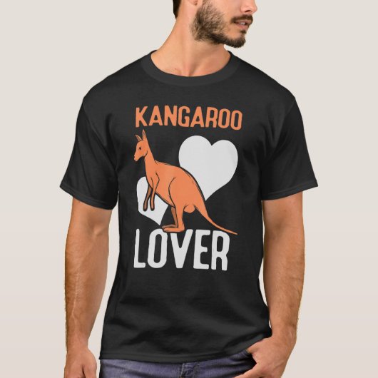 T-shirt Kangaroo Australie Kangaroos animal (Devant)