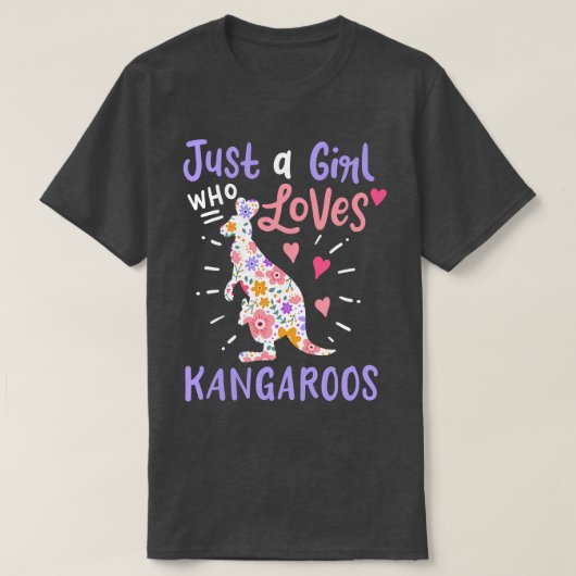 T-shirt Kangaroo Australien Kangaroo Lover (Design devant)